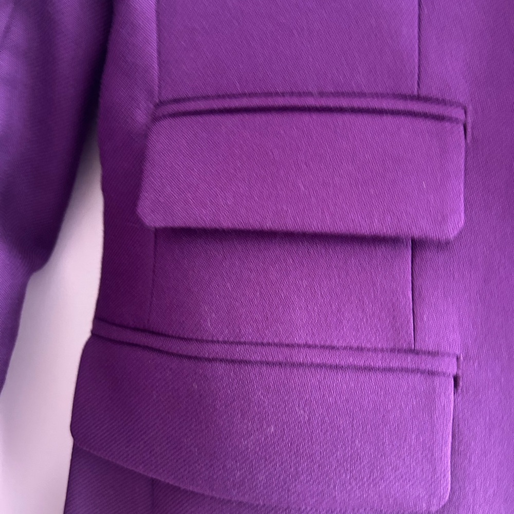 Banana Republic Rich Purple Jacket - Picture 4 of 5